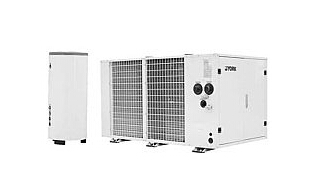 约克中央空调风冷式冷水(热泵)三联供机组 YHAC
